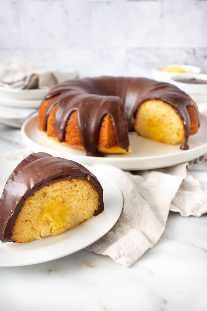 Boston Cream Poke Cake Recipe